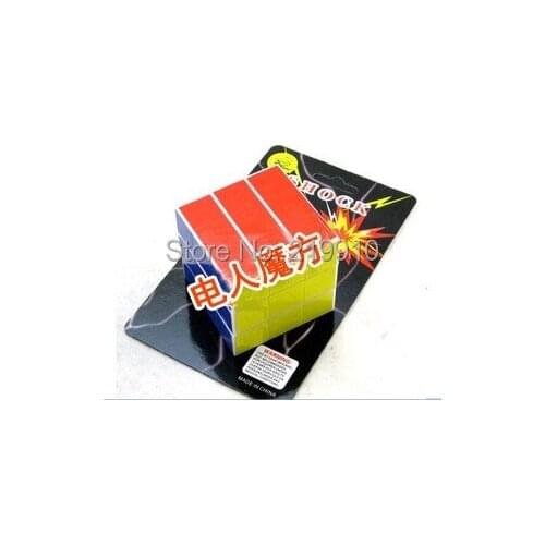 Free shipping Electric Shock Magic Cube - Close Up Magic/Magic Trick