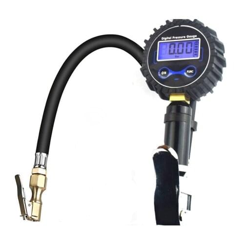 Digital Tire Tester High Precision Tire Repair Tools LCD Display for Car Truck Vehicle Motorcycle Auto Tire Pressure Gauge