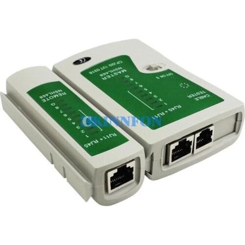 DHL 20PCS Popular Network Lan Cable Tester Cat 5/Cat 5e/Cat 6/UTP Cables With RJ-11 & RJ-45