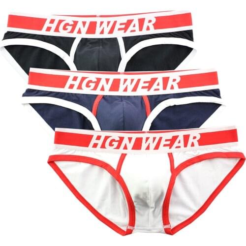 Mens Underwear Cotton Classic Basics Sexy Men Briefs U Convex Calzoncillos Hombre Cueca Gay Men Underpants