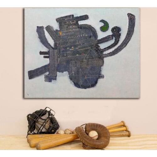 Green Accent by Vasily Kandinsky Canvas Painting For Living Room Home Decoration Oil Painting On Canvas Wall Painting wall art