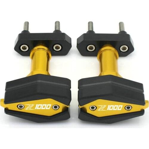 Motorcyclr Falling Protection Frame Slider Fairing Guard Anti Crash Pad Protector CNC aluminum For Kawasaki Z1000 2007-2009