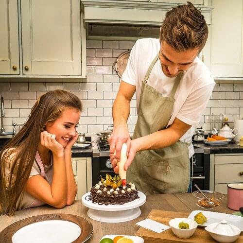 Cake Turntable Decorating Tools Set Rotating Stand Revolving Baking Kitchen Display DIY Tip Sets 60pcs