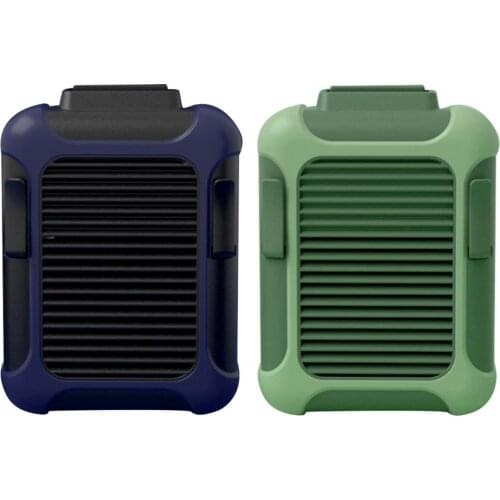 Waist Fan Portable Handsfree USB Fan Mini Wearable Clip On Fan Strong Wind 4000MAH Rechargeable Battery For Camping/Fishing