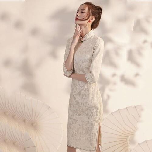 Летние платья с рукавами QBDNNDK China At AliExpress