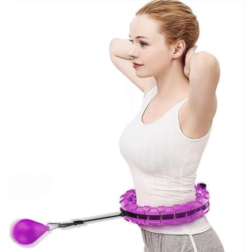 Intelligent Counting Fitness Sport Ring Smart Sport Ring Adjustable Thin Waist Hoop Fitness Equipment Home Training Droshipping