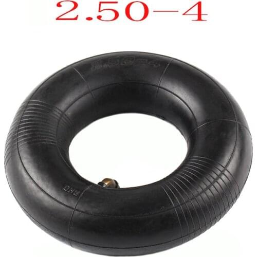 Motorcycle tire Inner Tube 2.50-4 Tire metal valve Tube For Gas & Electric Scooter Bike