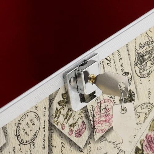 High Quality Aluminum Makeup Cosmetic Box Eyelash Extension Tools Organizer Case