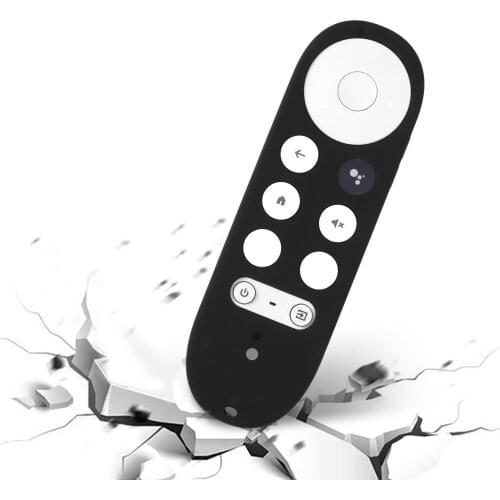 TV Remote Control Protective Case For Google TV 2020 Voice Remote Shockproof Holder Skin Silicone Case Protective Cover