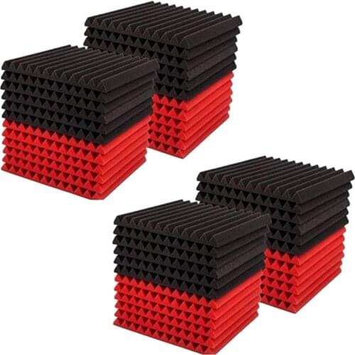 Quality 50 Pcs Sound Insulation Board Sound Insulation Studio Foam,for Wall Sound Insulation Board,for Home Studio,2.5X 30X 30cm