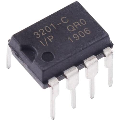 1pcs/lot MCP3201-BI/P MCP3201-CI/P MCP3201 DIP-8 In Stock