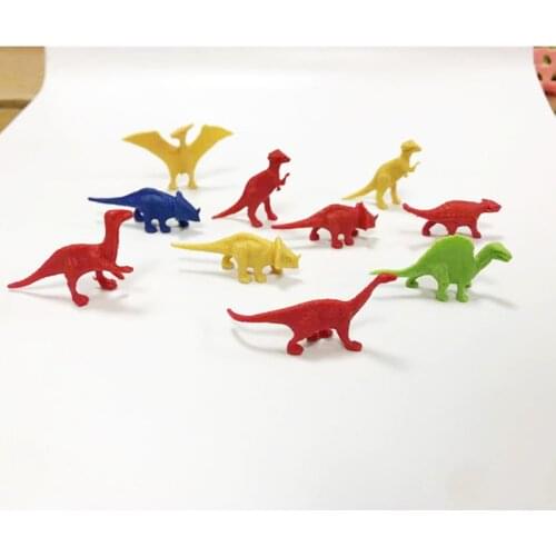 10 Styles Mini Jurassic Wild Life Dinosaur Toy Set Plastic Play Toys World Park Dinosaur Model Action Figures Kids Boy Gift