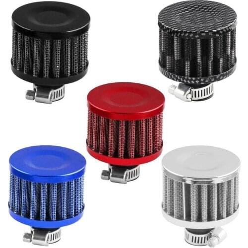 12mm Carbon Car OIL Cold Air Intake Crank Case Turbo Vent Breather