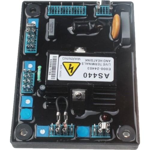 AS440 Generator Automatic Voltage Regulator Input AC 190-264V 4A Engine AVR Voltage Regulator Generator Accessories and Parts