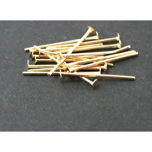 220-600pcs Multi Size Rose Gold Eye Pins Needles 9/T-shape Head Pins for DIY Necklace Jewelry Making Findings Supplies Component