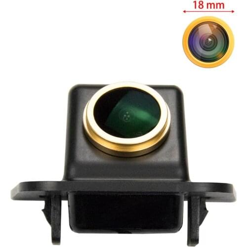 Freezzmi Golden HD 1280x720P Car Rear View Reverse Camera Original Reverse Hole for Toyota Prius XW30 MK3 2008-2016