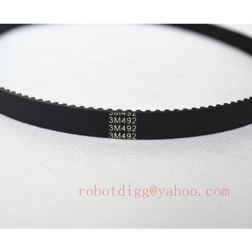 HTD 3M, Timing Belt, Closed-loop, 492mm length, 164 teeth, 9mm width