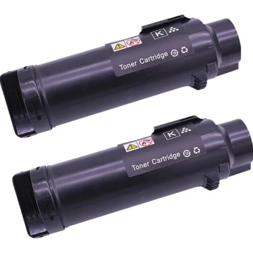 2 Black Toner Cartridge Replace for Xerox Phaser 6510 6510n 6510dn 6510dnm 6510dni WorkCentre 6515n 6515dn 6515dnm 6515dni 6515