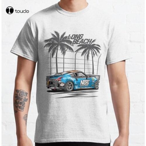 Chris Forsberg Nissann 370Z Classic Long Beach Chris Forsberg Drift T-Shirt Cotton Tee Shirt