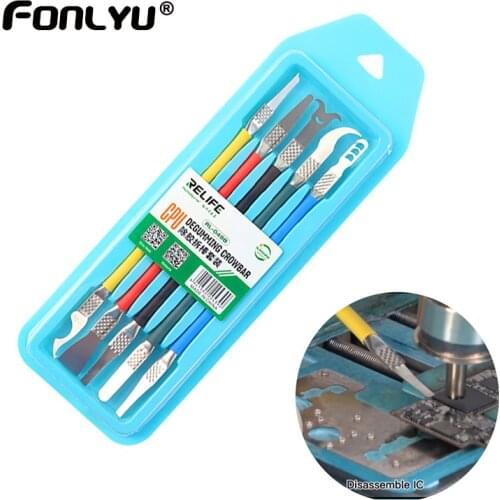 CPU Glue Removal Crowbar Set for Mobile Phone Frame Separation And Phone Chip Disassembly Phone Repair Tools