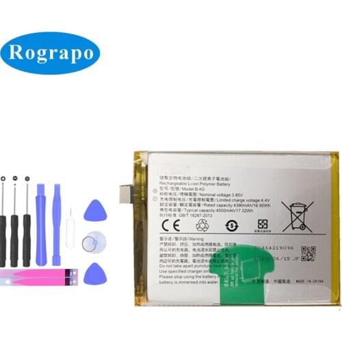 New B-B3 B-K0 Mobile Phone Battery For Vivo IQOO Neo 3 Neo3 Z1 855 X9 V1936A V1824BA