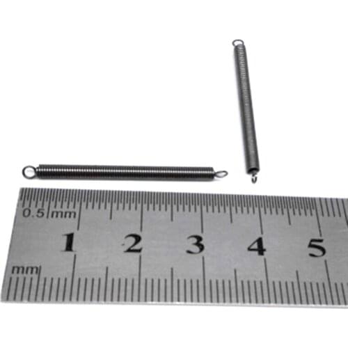 FUMAO Manufacture custom stainless steel compression spring, coil spring Small spring with hook0.3*3*10-50(mm)