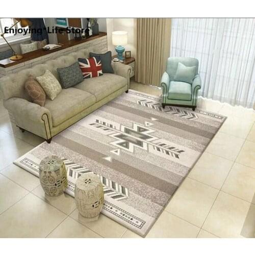 Simple Plant Pattern Large Carpets Non-slip Tatami Mats Bedroom Home Lving Room Rug Floor Rugs Childrens Non-slip Mat