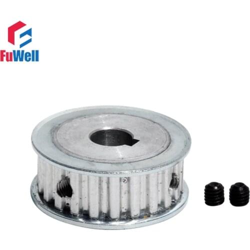 Timing Pulley XL-20T with Keyway 8/10/12/12.7/14/15/16mm Bore XL Synchronous Gear Pulley 11mm Belt Width 18Teeth Toothed Pulleys