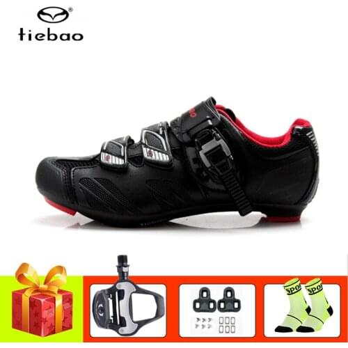 Tiebao sapatilha ciclismo road bike shoes 2019 bicycle pedals self-locking breathable shoes superstar Athletic bike sneakers