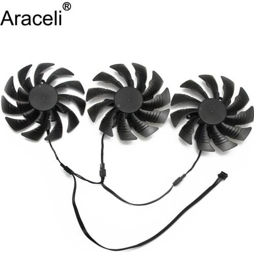 95mm T129215BU DC 12V 0.55A PLD10015B12H GTX1070 GTX1080 fan For GIGAYTE AORUS GeForce GTX 1080 Ti Xtreme Edition Video Card fan