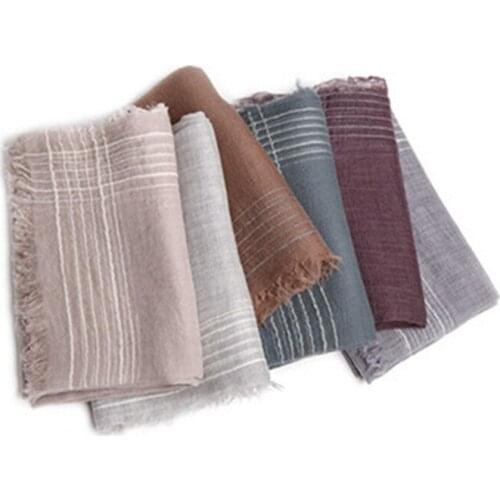 High grade 100%wool women fashion thin solid scarfs shawl pashmina 100x200cm grey 5color