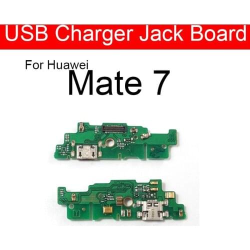 Charger USB Jack Board For Huawei Ascend Mate 7 MT7-L09 MT7-TL10 Charging Port Module Usb Connector Port Board Replacement
