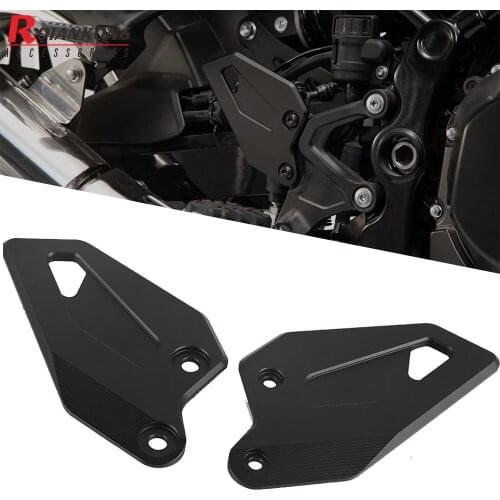 Motorcycle CNC Heel Protective Cover Rear Brake Master Cylinder Guard For KAWASAKI Z900RS Z900 RS Cafe 2017 2018 2019 2020 2021