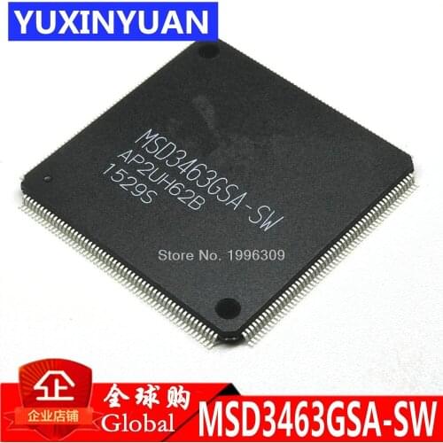 2pcs MSD3463GSA-SW LCD QFP MSD3463GSA MSD3463 MSD3463GUT-W2 MSD3463GSA-Z1 MSD3463GSA-U6
