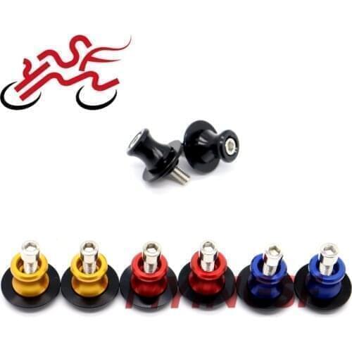 2pcs Motorcycle CNC Swingarm Slider Spools stand screws For Benelli Leoncino 500 TRK 502 BJ600 BN500 TNT 300 150 BN 251 302 600