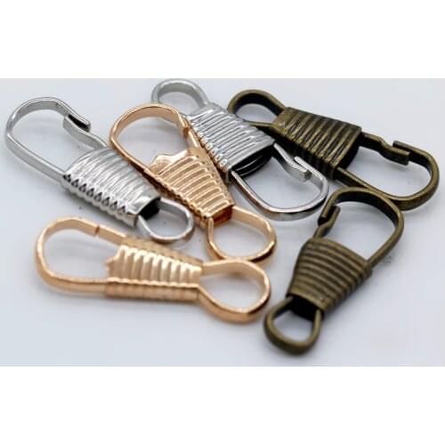 20p 9x25mm gold silver bronze Trigger lobster clasps Snap Hook Key Chain Key Ring Paracord Lanyard DIY Craft Backpack Bag Parts