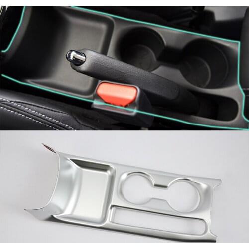 ABS Auto Styling Matte Style Left front water cup cover For Nissan 17 KICKS car accessories