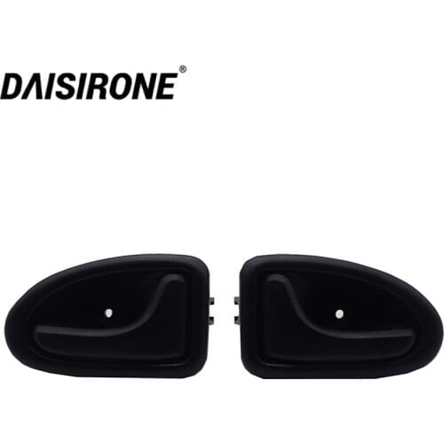 Car Interior Door Handle Cover Trim Bowl for RENAULT CLIO SCENIC TRAFIC 7700353282 ABS Black Left Right