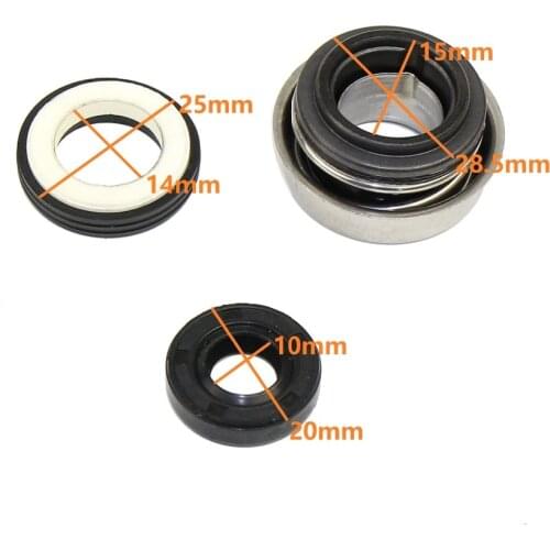 CF188 CF500 Water Pump Seal CF moto Repair Rebuild Kit 500CC UTV ATV 4X4 BUGGY GO KART Parts 0010-081000 0110-080005 SBYF-CF500