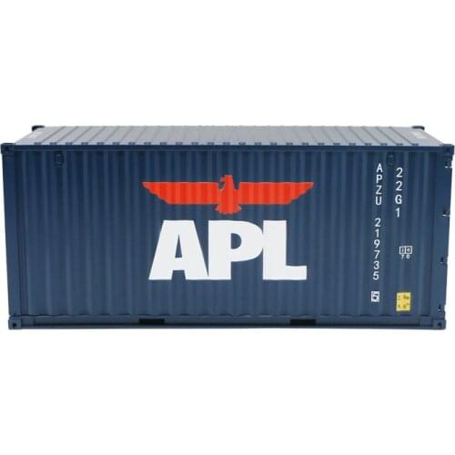 Collectible Toy Model Gift 1:20 Scale APL Shipping Express 20 GP Truck,Ship Container Model For Business Gift,Display