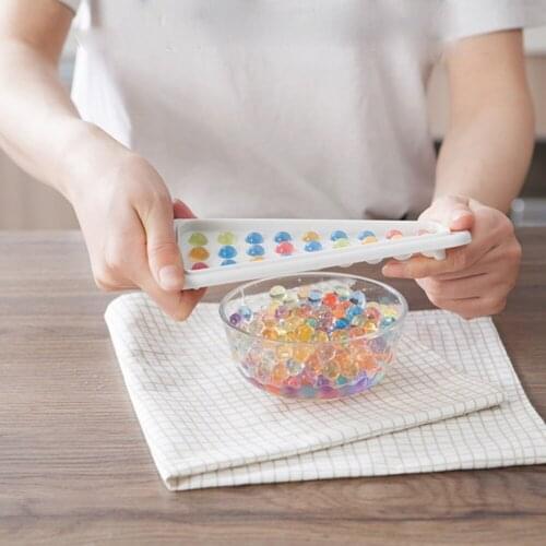 Ice Ball Cube Tray Freeze Silicone Mould Jelly Pudding Chocolate Ice Colorful Ball Cube Mold Kitchen Accessories Tools For Sale