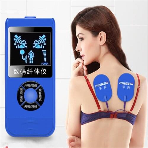 Cellulite Massager Eletric Muscle Stimulator EMS Muscle Stimulation Belly Slimming Belt Abs Back Massager for Body Losing Weight