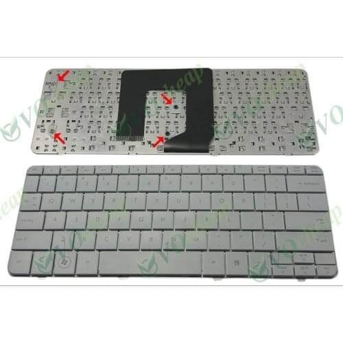 New Laptop keyboard for HP Pavilion DM1 DM1-1000, for Compaq mini 311 Grey US Version - V100146AS1