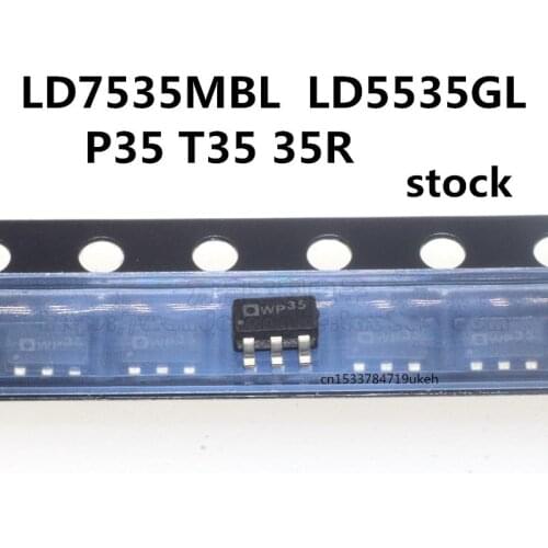 Original 5PCS/ LD7535MBL LD5535GL P35 T35 35R SOT-23-6