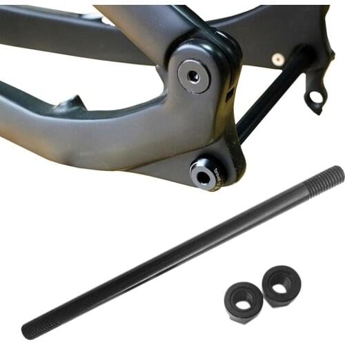 7075 Aluminum Alloy Lightweight Mountain Bicycle Bike Axle 135x10mm with Nuts