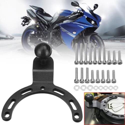 Adjustable Motorcycle Gas Tank Mount GPS Phone Camera Bracket Hoder for Kawasaki Honda Yamaha Motorcycle Accessories