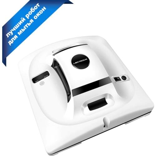 Liectroux X6 Window Cleaner robot Vacuum UPS Safe Rope Remote Control Suction Antifall mop glass tool home Window Clean machine