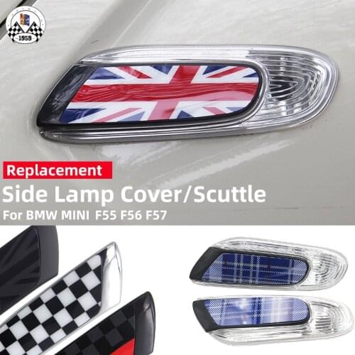 Brand New ABS Material UV Protected Replacement Side Lamp Cover For Mini Cooper F55 F56 F57(2pcs/Set)