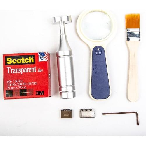 Cross cutter Adhesion Tester Cross-Cut Tester Kit including 1mm/2mm blades