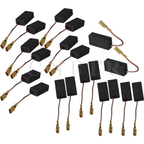 CNBTR 15 x 8 x 5mm Angle Grinder Carbon Motor Brushes Repair Spare Replacement 20pcs